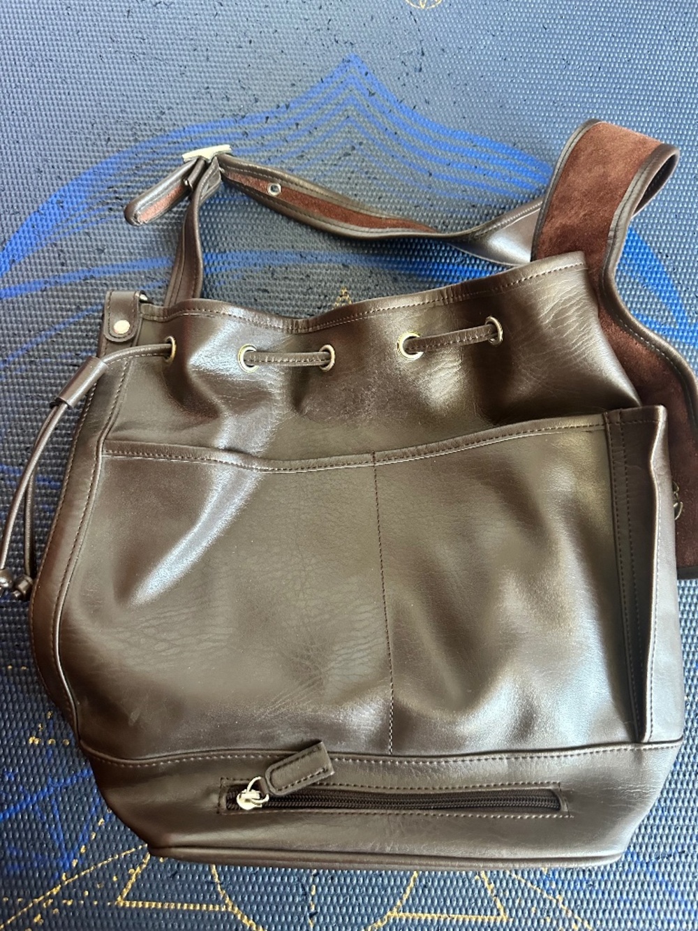 vintage COACH drawstring bucket